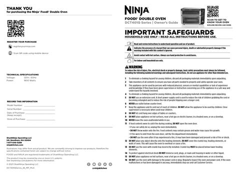 NINJA FOODI DCT401Q SERIES OWNER'S MANUAL Pdf Download | ManualsLib