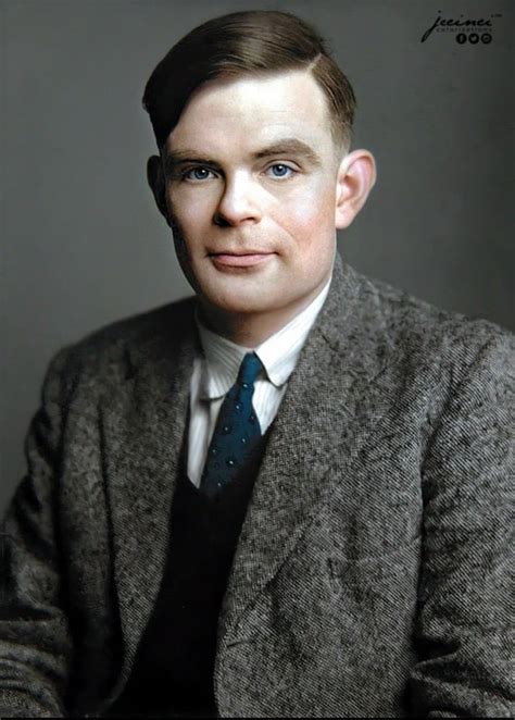 Alan Turing - British World Was II code breaking hero and computer ...