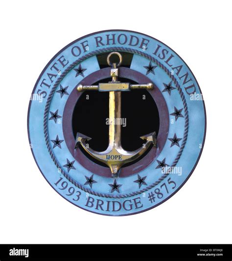 rhode island state seal Stock Photo - Alamy