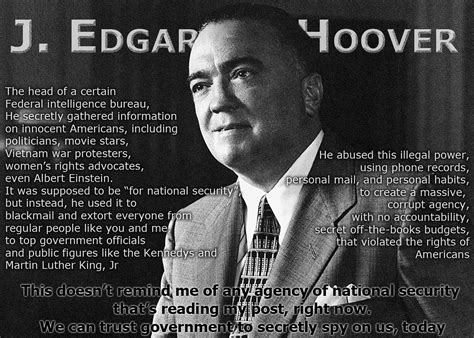 J. Edgar Hoover | The head of a certain Federal intelligence… | Flickr