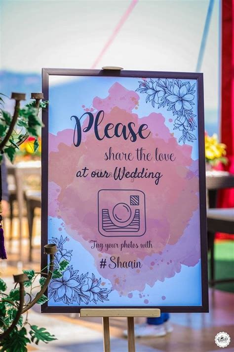 25+ Best Wedding Sign Board Ideas To Add A Personalised Touch! | ShaadiSaga