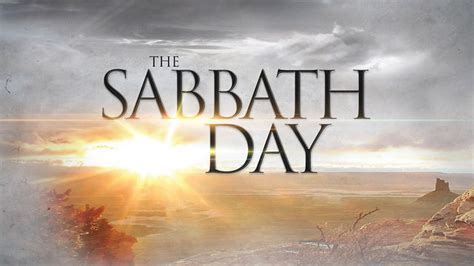 Biblical Studies, Commentaries and Poems: Meaning of the Sabbath