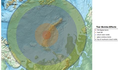 Visualizing the Effects of the Tsar Bomba Nuclear Bomb - Online ...