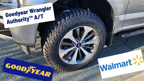 Goodyear Authority A/T Tires, Walmart exclusive, black Friday deal 2022 ...