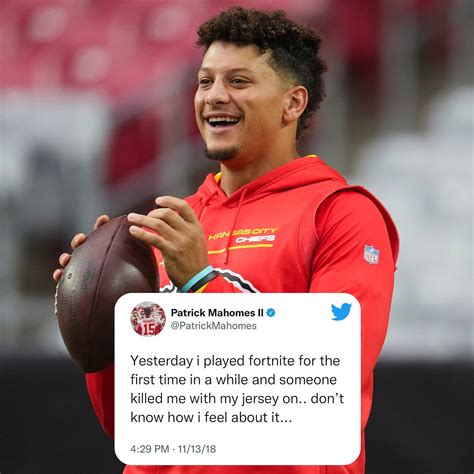 NFL on Twitter: "Get used to it, @PatrickMahomes 😂 The @Chiefs QB1 is the newest addition to the ...