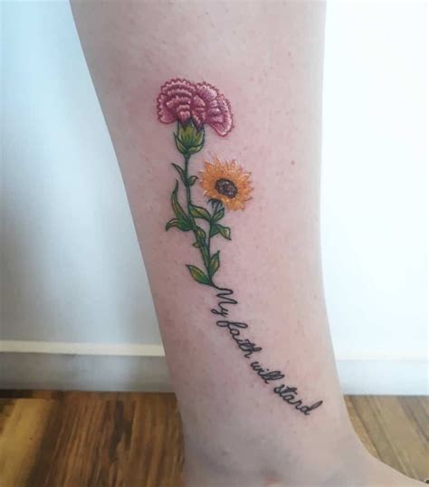 Top 33 Best Carnation Tattoo Ideas -[2021 Inspiration Guide]