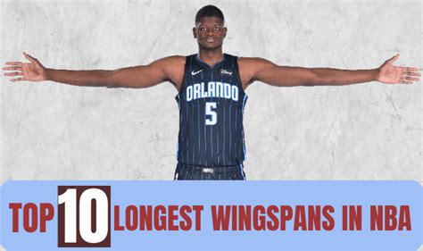 10 NBA Players With Longest Wingspan in 2024