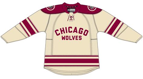 Chicago Wolves Alternate Uniform - American Hockey League (AHL) - Chris Creamer's Sports Logos ...