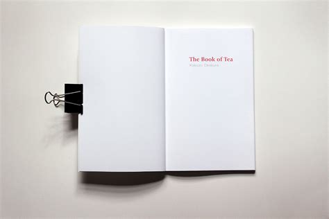 The Book of Tea on Behance