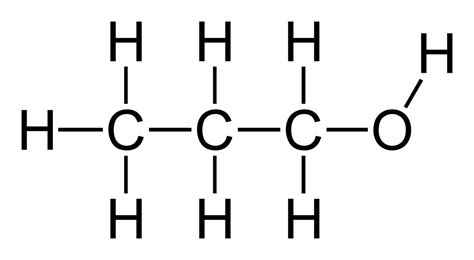 Propanol Lewis Structure