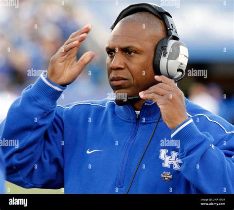 Kentucky head coach Joker Phillips looks on during the third quarter of an NCAA college football ...