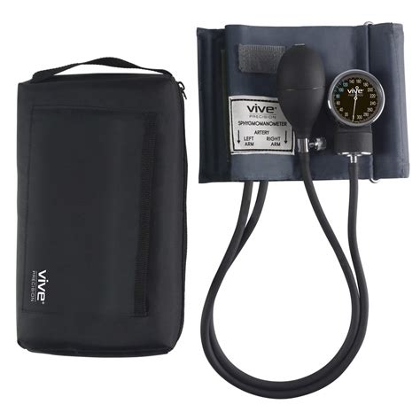 Buy Vive Precision Aneroid Sphygmomanometer With Case Manual Blood Pressure Checker Upper Arm ...