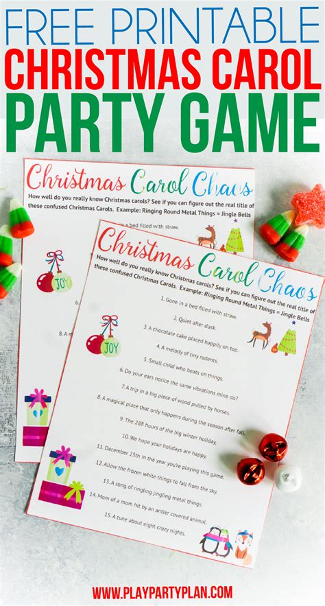 Printable Games For Christmas Party