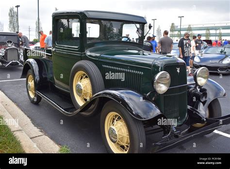 A 1933 Ford Pickup Truck on display at a car show Stock Photo - Alamy