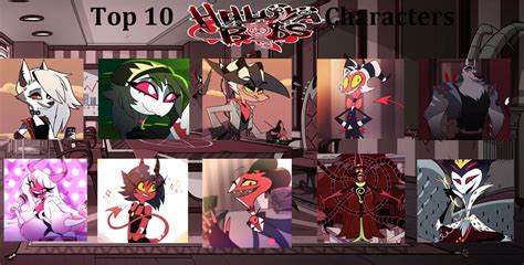 My Top 10 Favorite Helluva Boss Characters by JackSkellington416 on ...