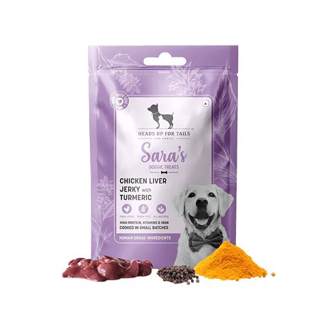 HUFT Sara's Chicken Liver Jerky With Turmeric Dog Treat Price - Buy ...