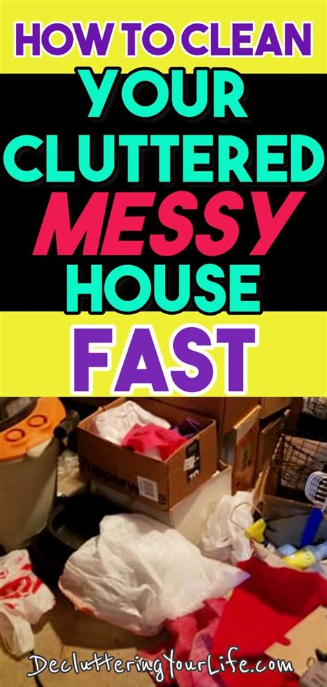 How To Clean an EXTREMELY Cluttered House + Signs of a Problem | Messy ...