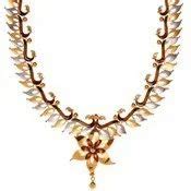 Plain Gold Necklace at best price in Chennai by NAC Jewellers Private Limited | ID: 6665079948