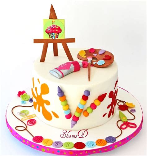 Art And Craft Cake - CakeCentral.com