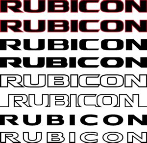 Rubicon Logo PNG Vectors Free Download