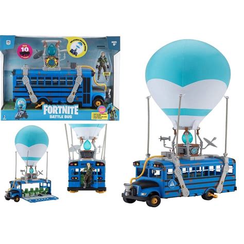 Buy Fortnite Battle Bus Deluxe Features Inflatable Balloon With Lights ...