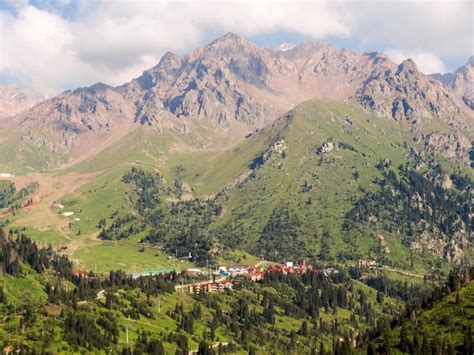 Premium Photo | Tian shan mountains