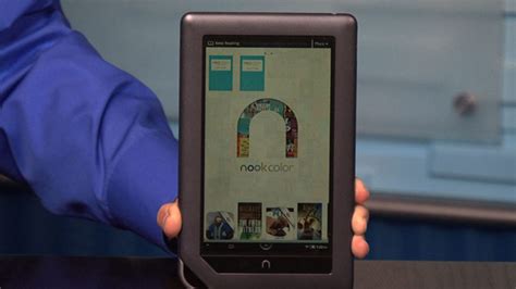 Nook Color update Version 1.2 - Video - CNET