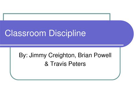 Classroom Discipline Quotes. QuotesGram