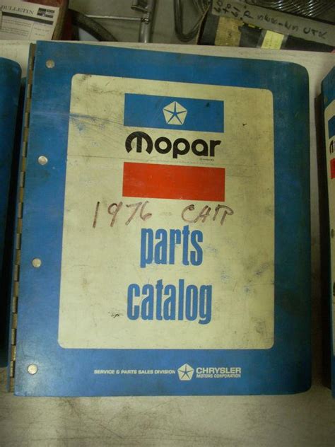 Purchase 1977 77 Mopar Dodge Chrysler Plymouth Dodge Parts Book Manual Catalog in Holts Summit ...