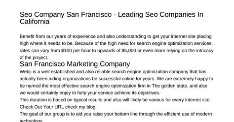 Seo Digital Marketing Company Social Media San Franciscofaozw.pdf.pdf | DocDroid