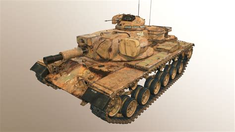 Tank M60A2 3D Model Game ready - CGTrader.com