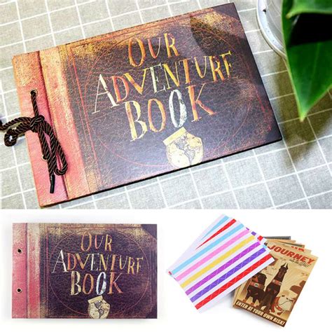 Our Adventure Book Handmade DIY Pixar Up Photo Album Scrapbook | Etsy