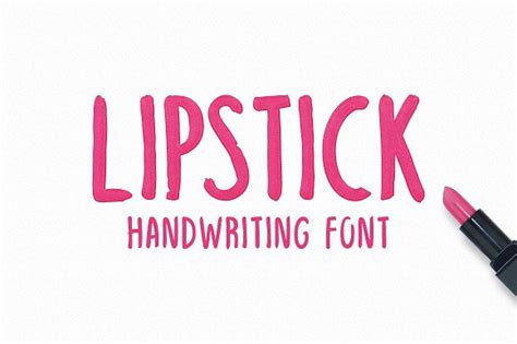 Lipstick Font