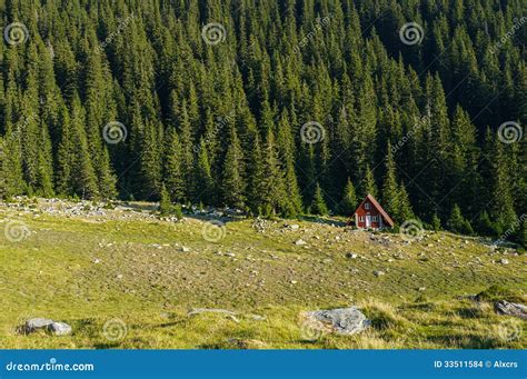 Isolated Small Refuge in the Mountains Stock Photo - Image of isolated, destinations: 33511584