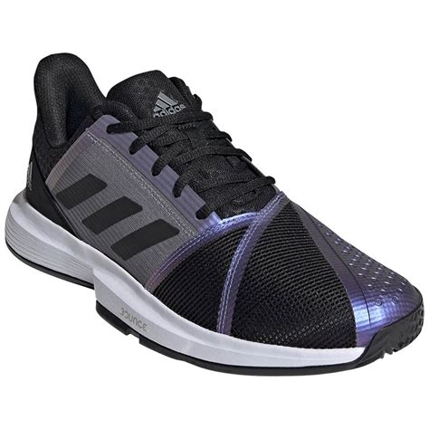 Adidas CourtJam Bounce Men's Tennis Shoe Black/blue