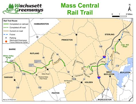 MASS CENTRAL RAIL TRAIL; BARRE-CLINTON