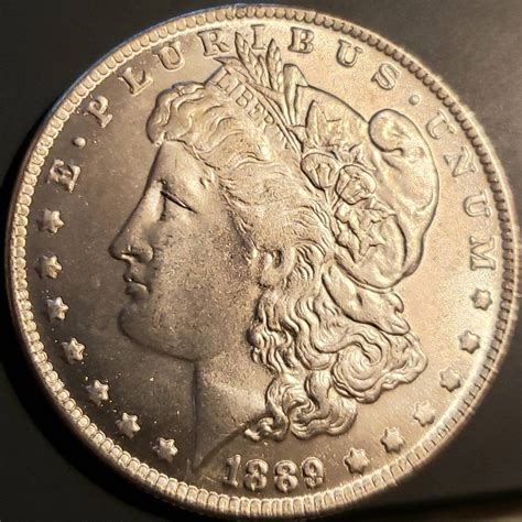 1889 CC Morgan Silver Dollar restrike | Etsy | Silver dollar, Morgan ...