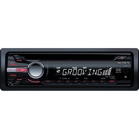 Sony Car CD/MP3/WMA Receiver with Front AUX | In-Cars Players ...