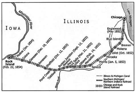 History of the First Railroad Bridge Crossing of the Mississippi River ...