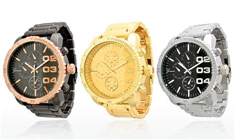 Men's Oversized Watches | Groupon Goods