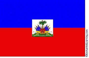 Haiti's Flag - EnchantedLearning.com