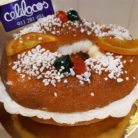 Roscón de Reyes relleno. - Celilocos