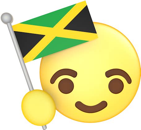 Download National Flag - Jamaica Flag Emoji - Full Size PNG Image - PNGkit