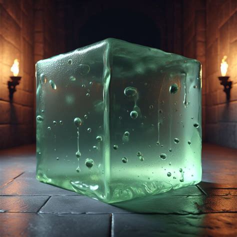 GELATINOUS CUBE 5e stats - ANGRY GOLEM GAMES