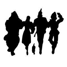 Wizard Of Oz Silhouette Vector at GetDrawings | Free download