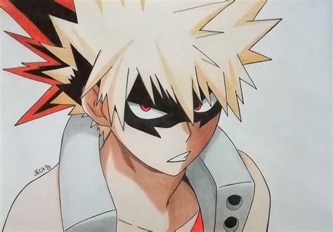 Another Bakugo drawing, I hope you will like it! : r/BokuNoHeroAcademia