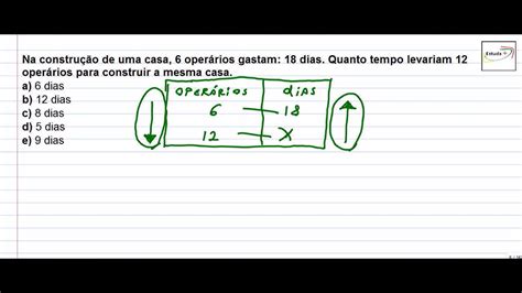 Regra De Tres Simples Questoes - RETOEDU