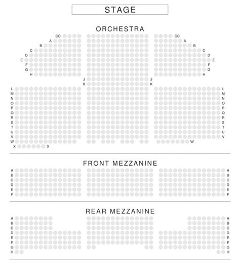 Seating Chart For Hamilton