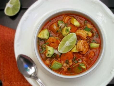 Sopa de Camarón (Mexican Shrimp Soup) | Mexikanische garnelen, Lebensmittel essen, Rezeptideen