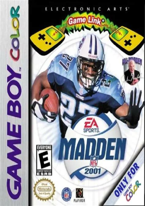 Madden NFL 2001 ROM Download - GameBoy Color(GBC)